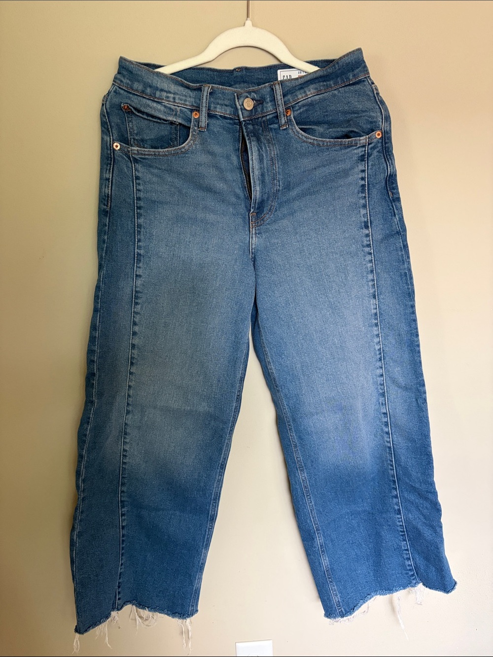 GAP High-Rise Wide Leg Jeans